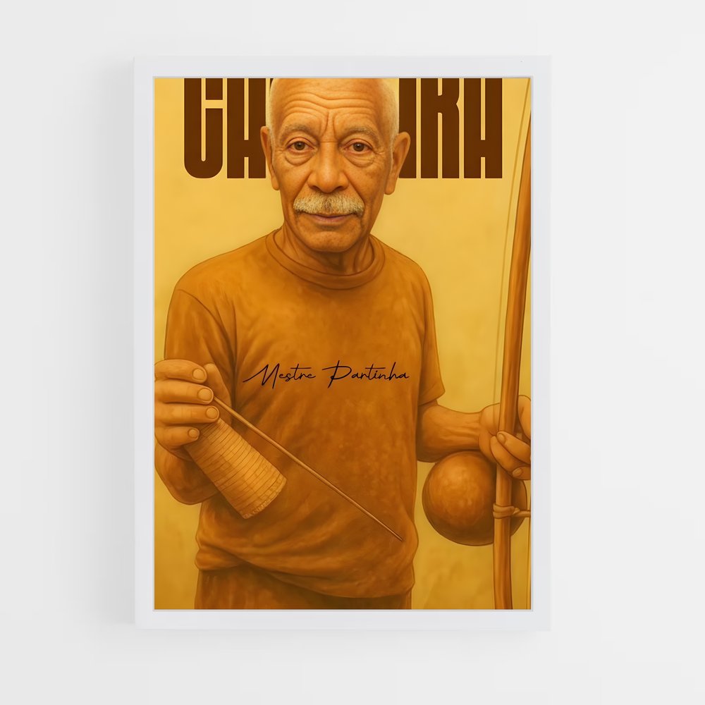 Poster L'Arc du Maître – affiche Capoeira (vue 3)